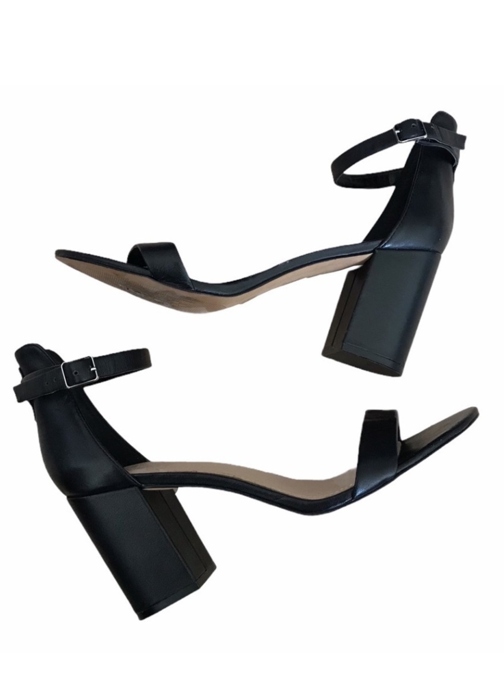 Vince Camuto Black Beah Black Heel Sandal